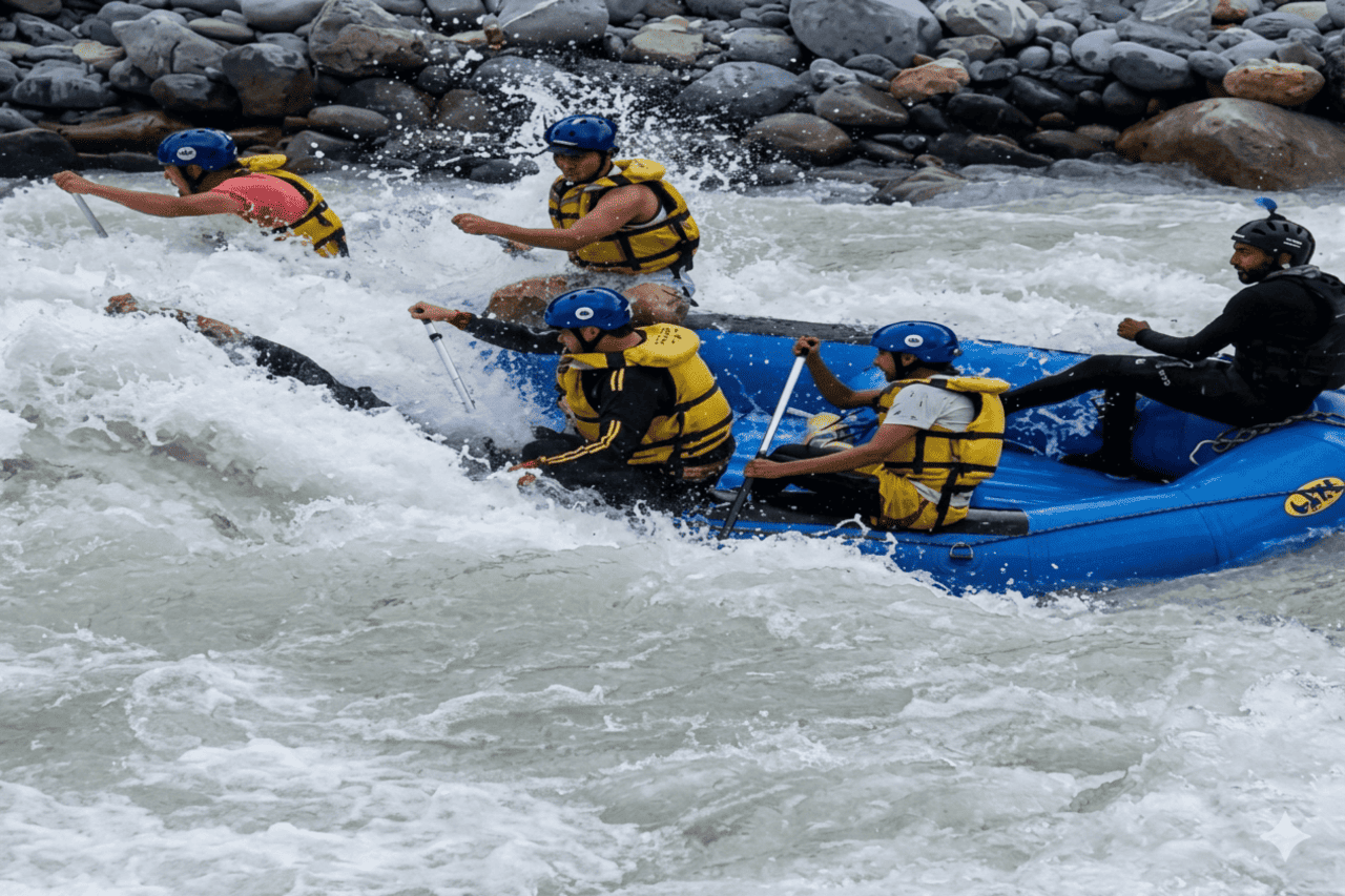 Rafting y paisajes en el Cañón del Guejar